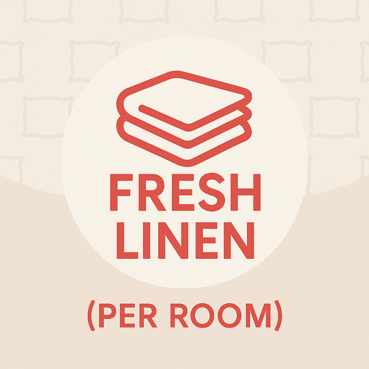Fresh Linen (Per Room)