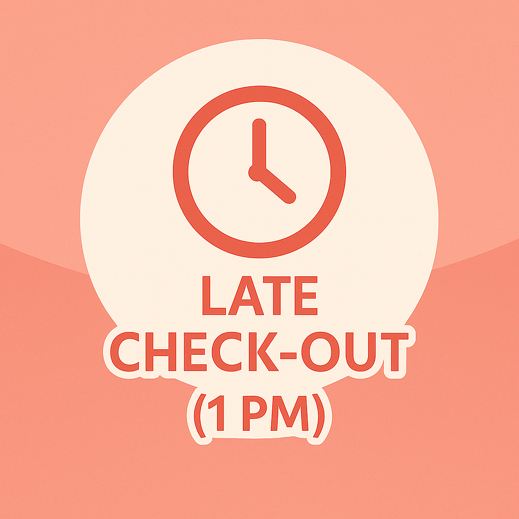 Late Check-Out (1 PM)